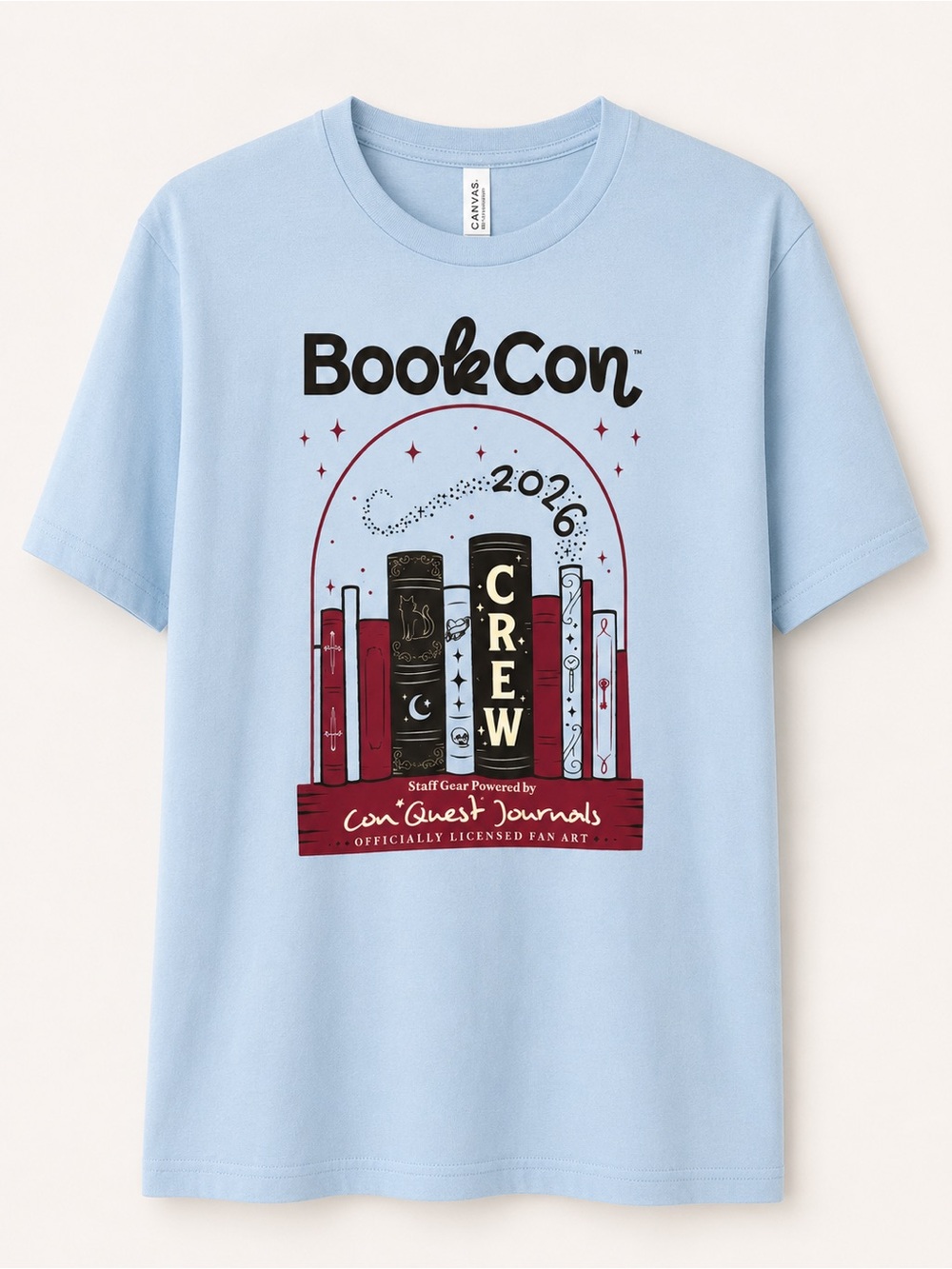 BookCon 2026 Crew Staff T-Shirt XL NWOT